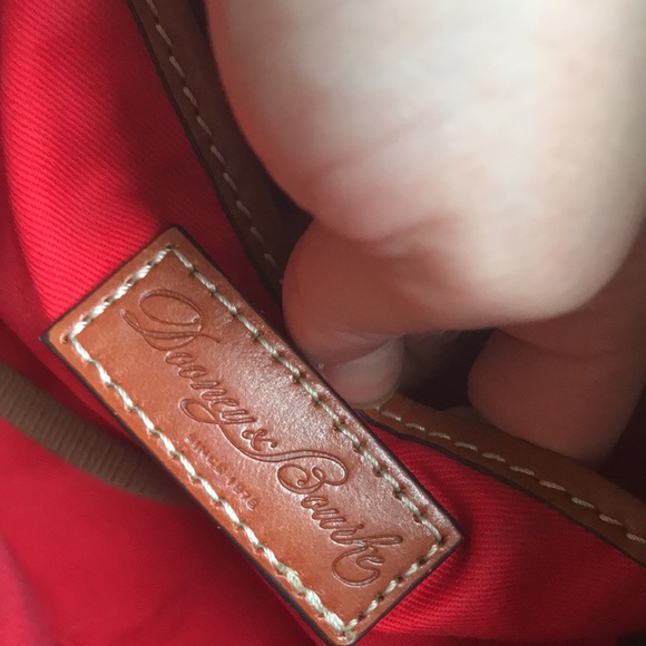 Dooney and Burke green brown purse - Picture 10 of 13